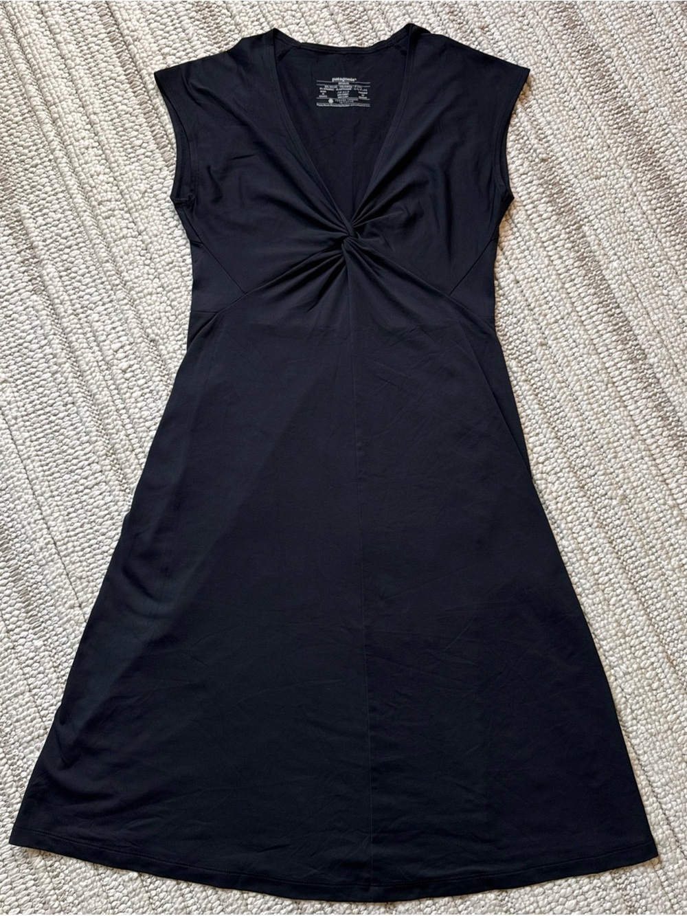 Patagonia Bandha Dress casual dress size Medium Woman’s Dress Black Gorpcore